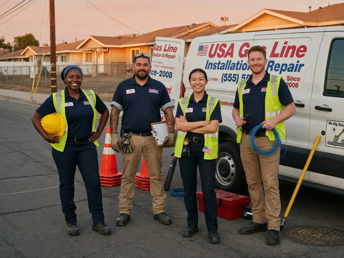 Gas Line Installation company in Chesapeake, VA